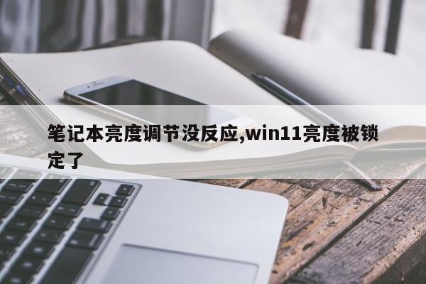 笔记本亮度调节没反应,win11亮度被锁定了