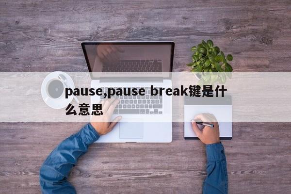 pause,pause break键是什么意思