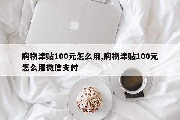 购物津贴100元怎么用,购物津贴100元怎么用微信支付