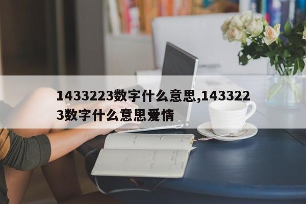 1433223数字什么意思,1433223数字什么意思爱情