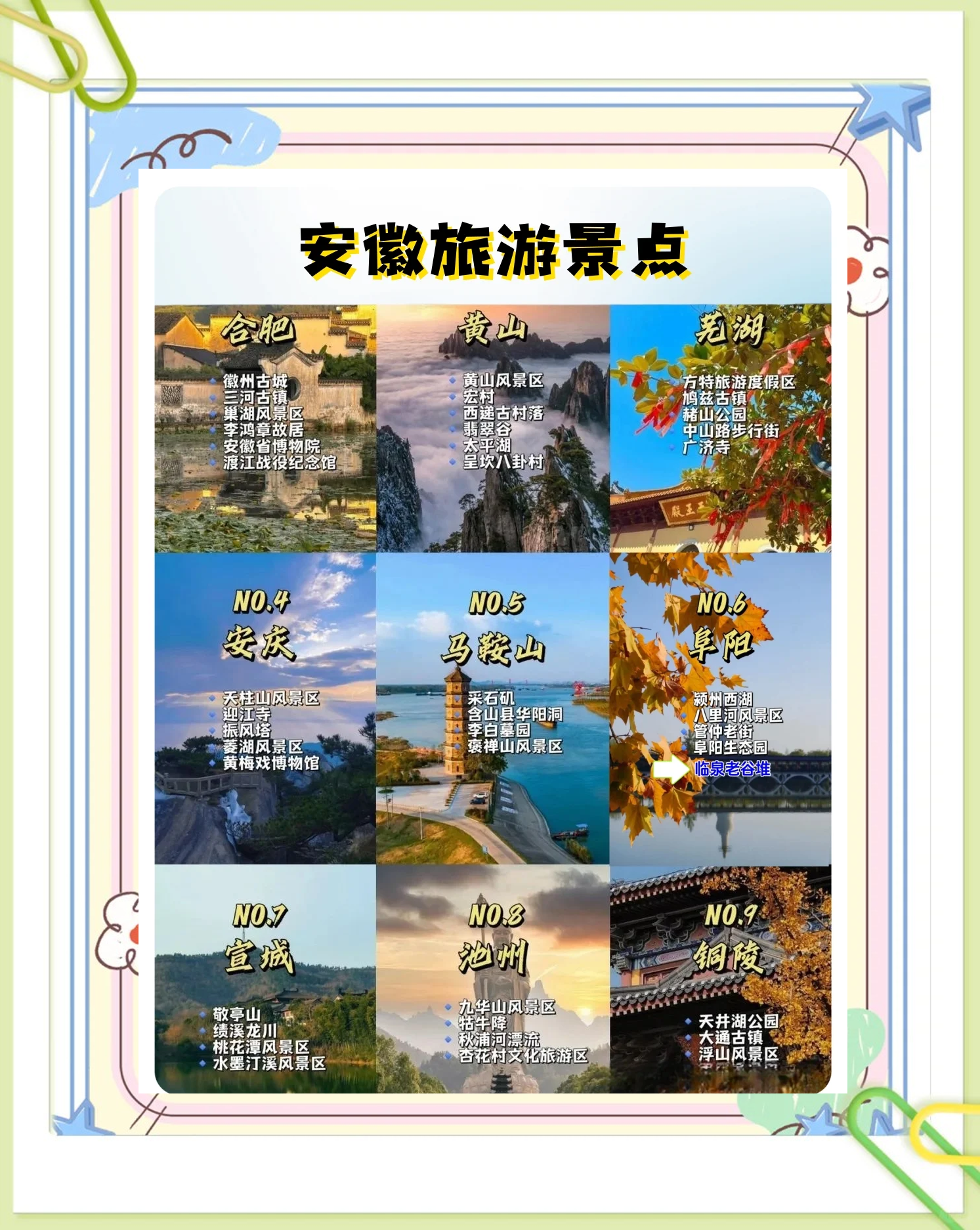 安徽旅游攻略,安徽旅游攻略必去景点推荐