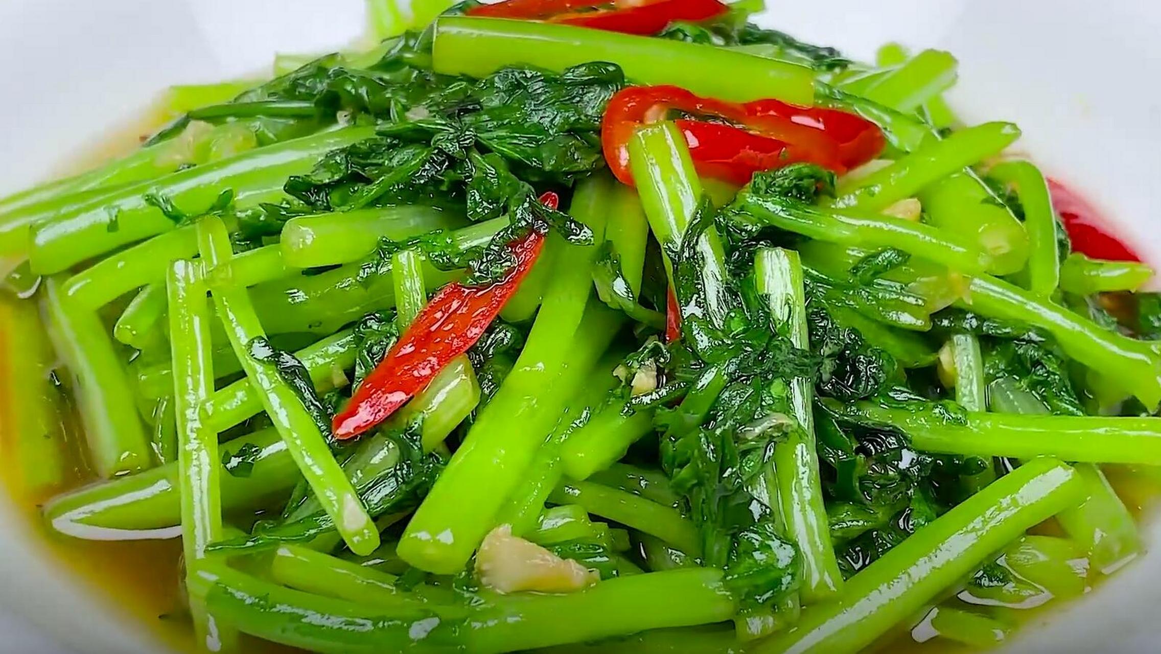 茼蒿的做法,清炒茼蒿的做法