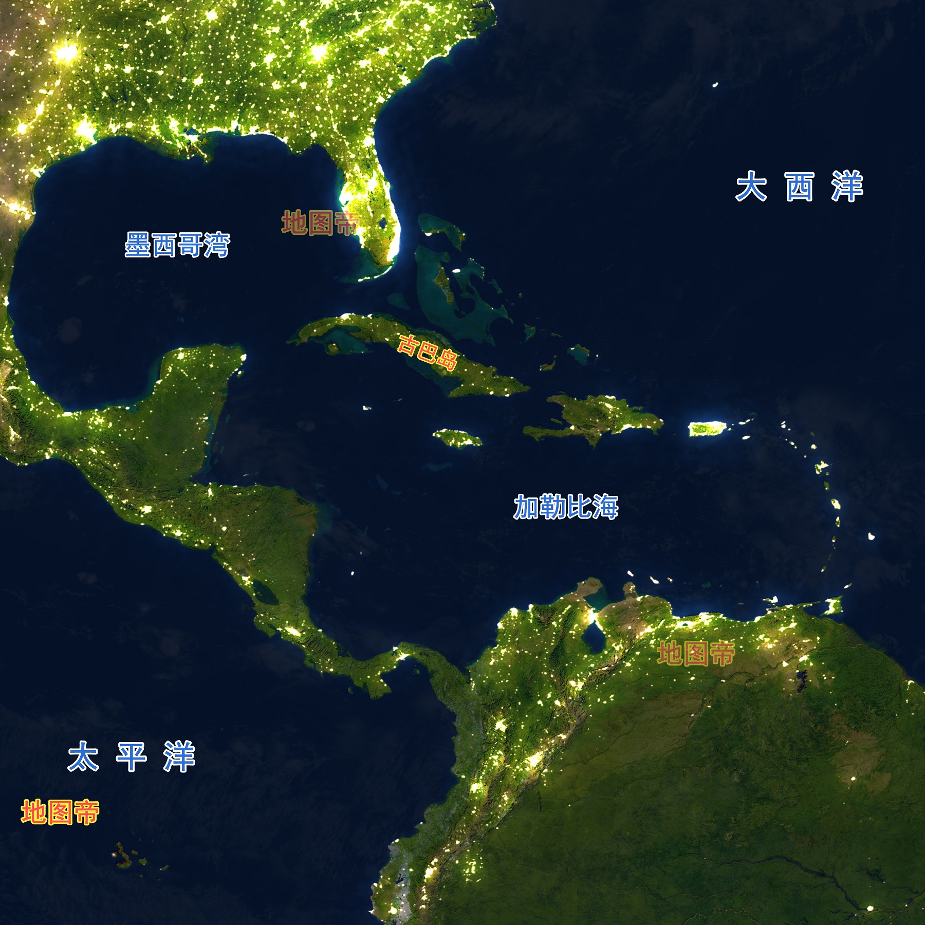 加勒比海在哪里,加勒比海在哪里地理位置