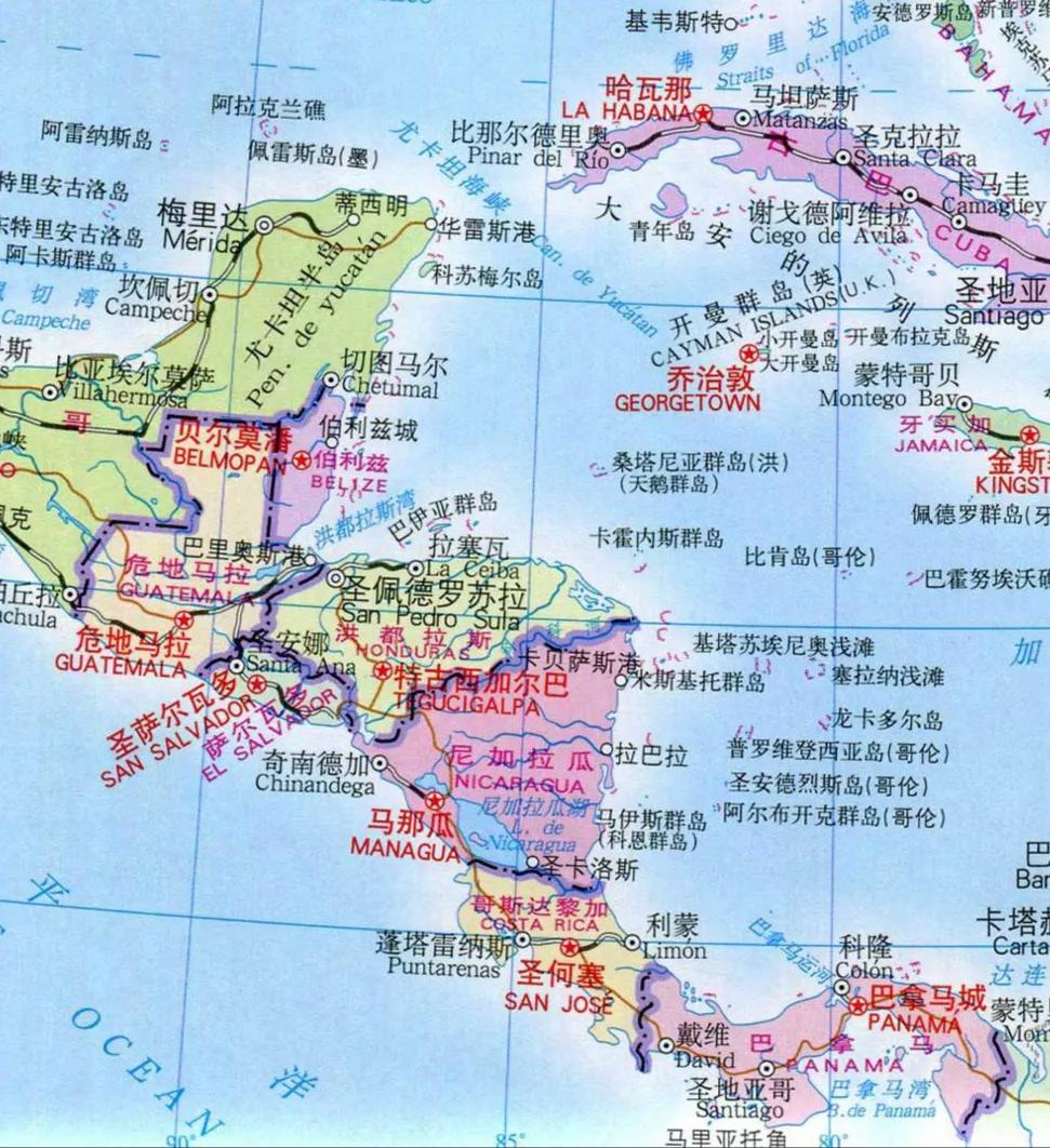 加勒比海在哪里,加勒比海在哪里地理位置