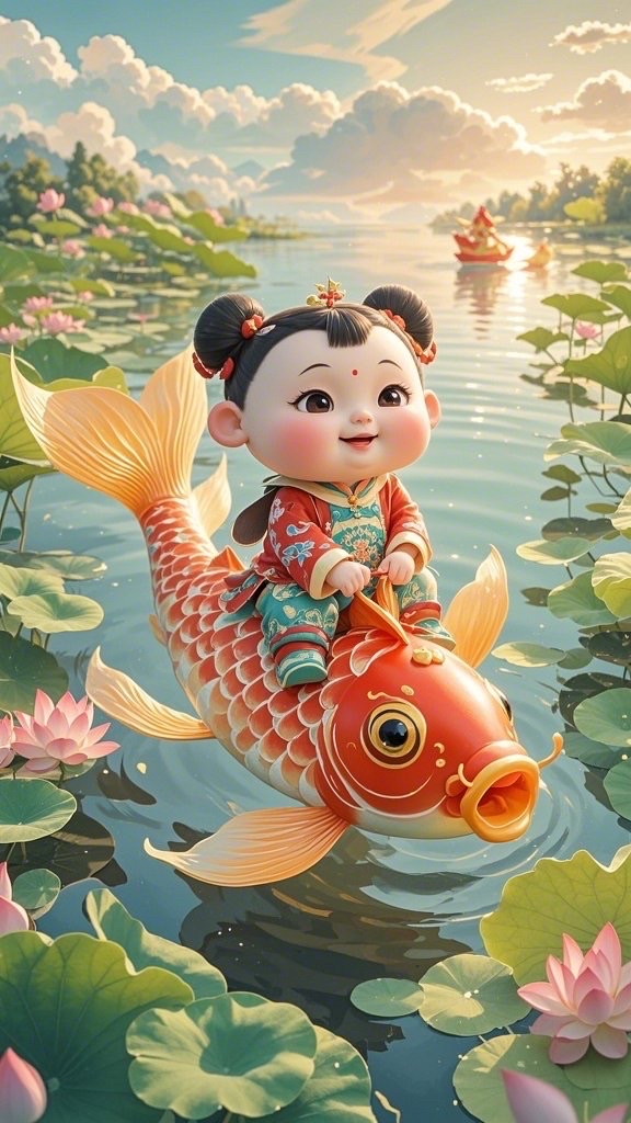 锦鲤男孩是什么意思,锦鲤是男孩儿还是女孩
