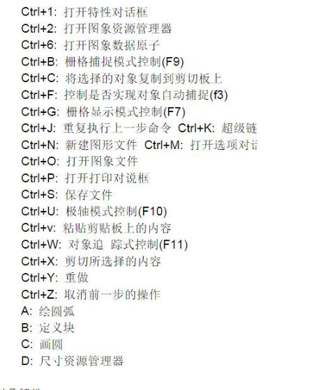 cad撤销快捷键,cad2010撤销快捷键