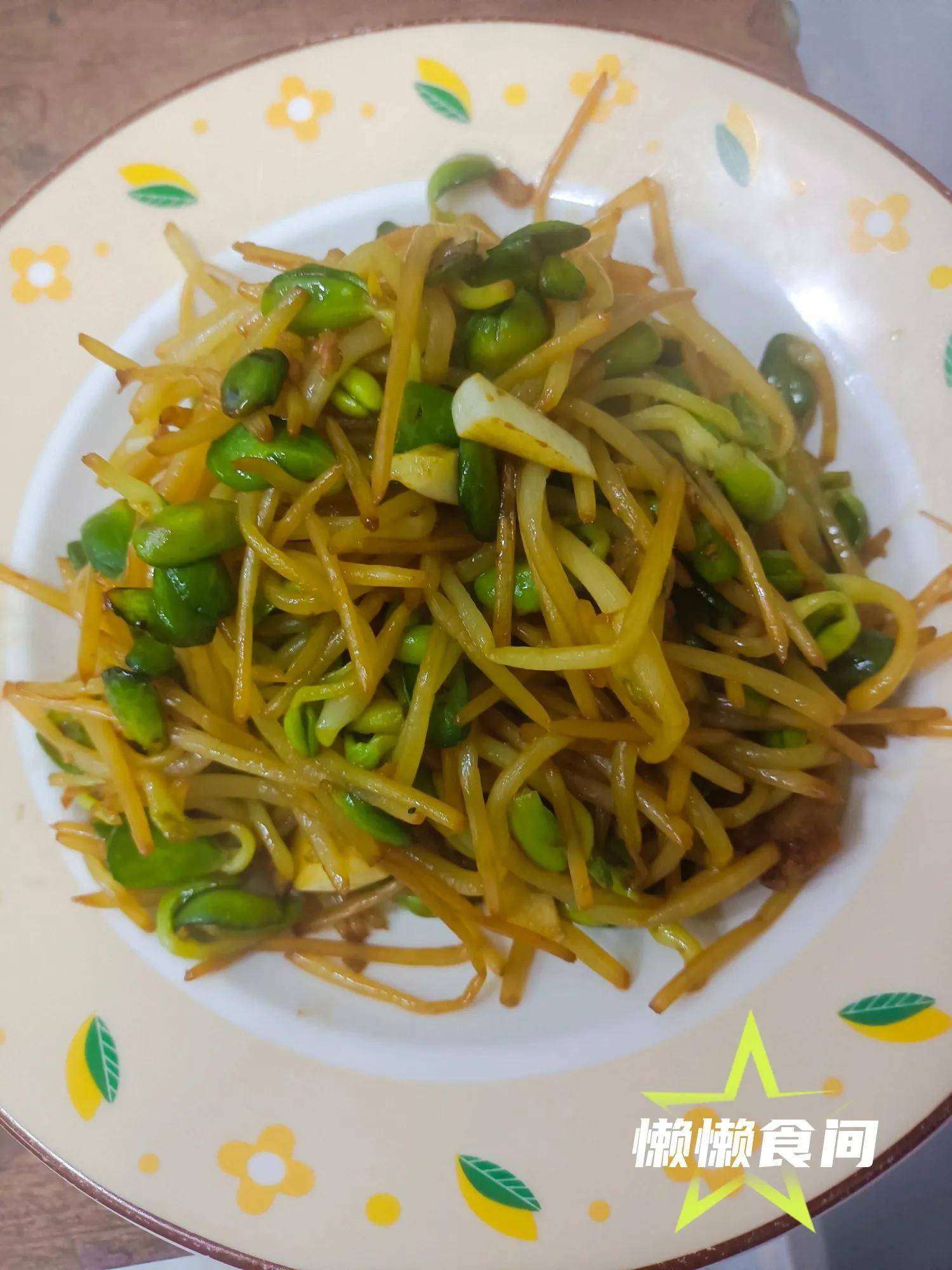 豆瓣的做法,香酥胡豆瓣的做法
