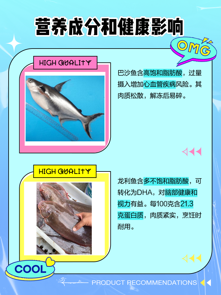 龙利鱼和巴沙鱼的区别,龙利鱼和巴沙鱼的区别多少钱一斤