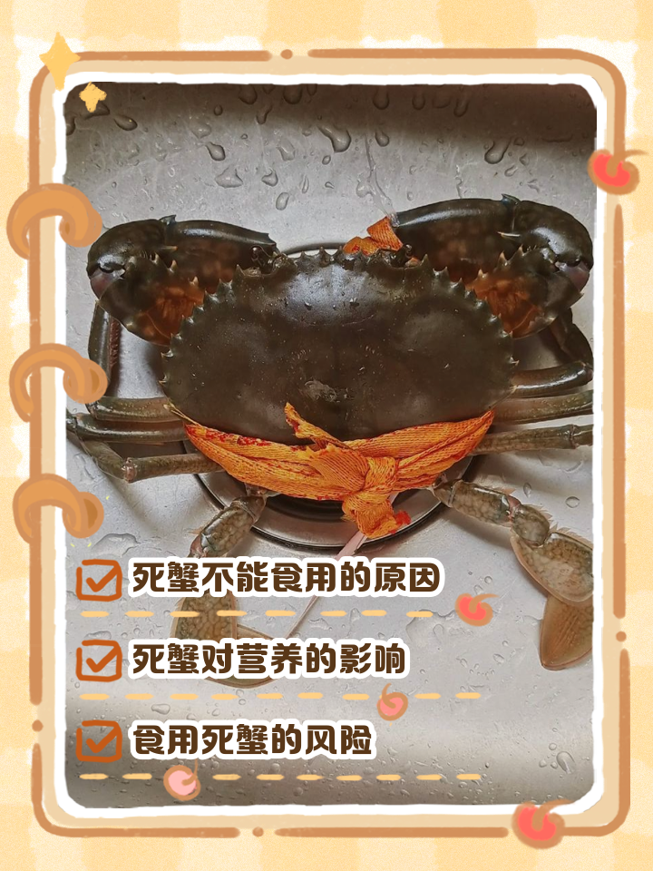 螃蟹死了,螃蟹死了4至6小时能吃吗