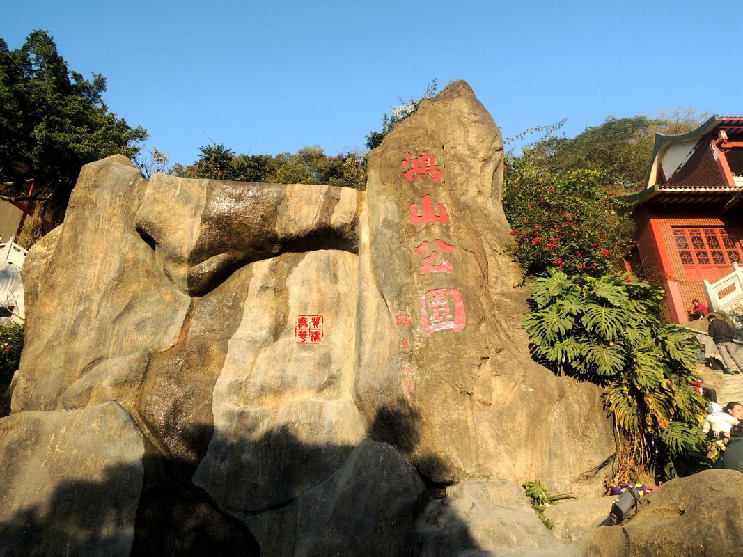 鸿山公园,鸿山公园泡茶