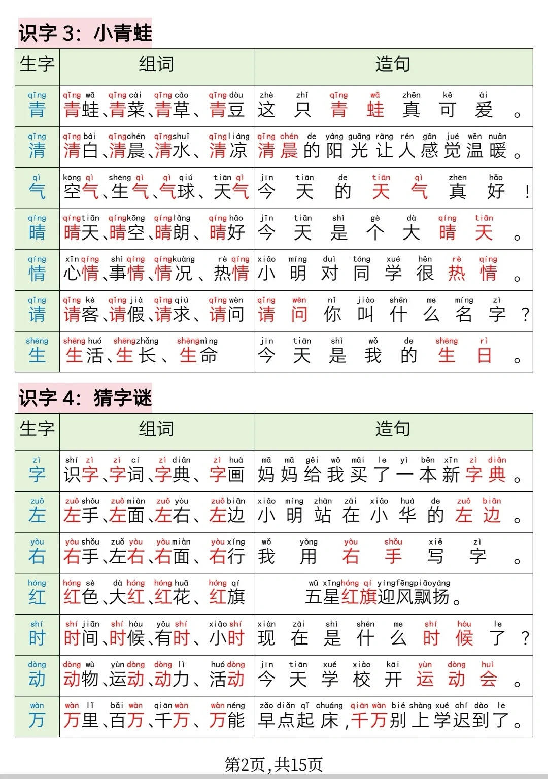 丫组词,拽组词