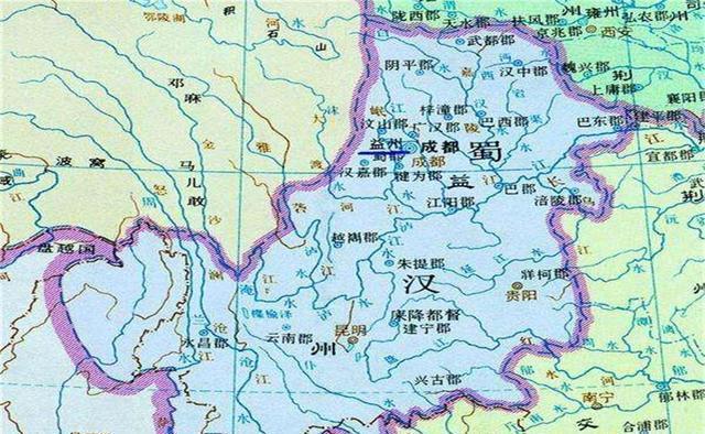 益州是哪里,三国时的荆州益州是哪里