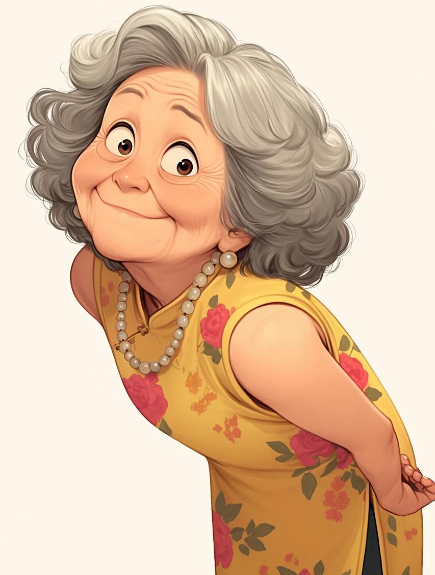 oldwoman老太中國的简单介绍