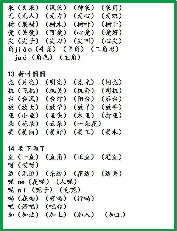 橡的组词,橡组词二年级
