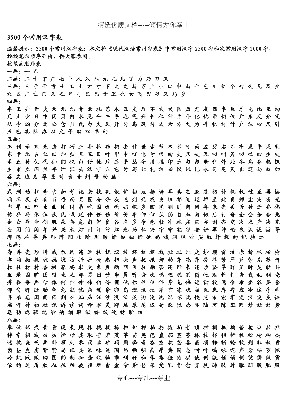 8000个常用汉字表,8000个常用汉字表带拼音