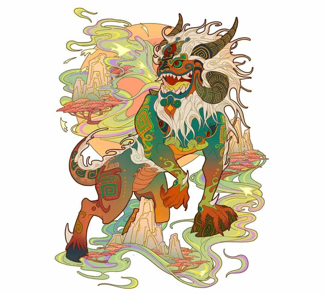 犳的图片山海经,山海经饕餮图片