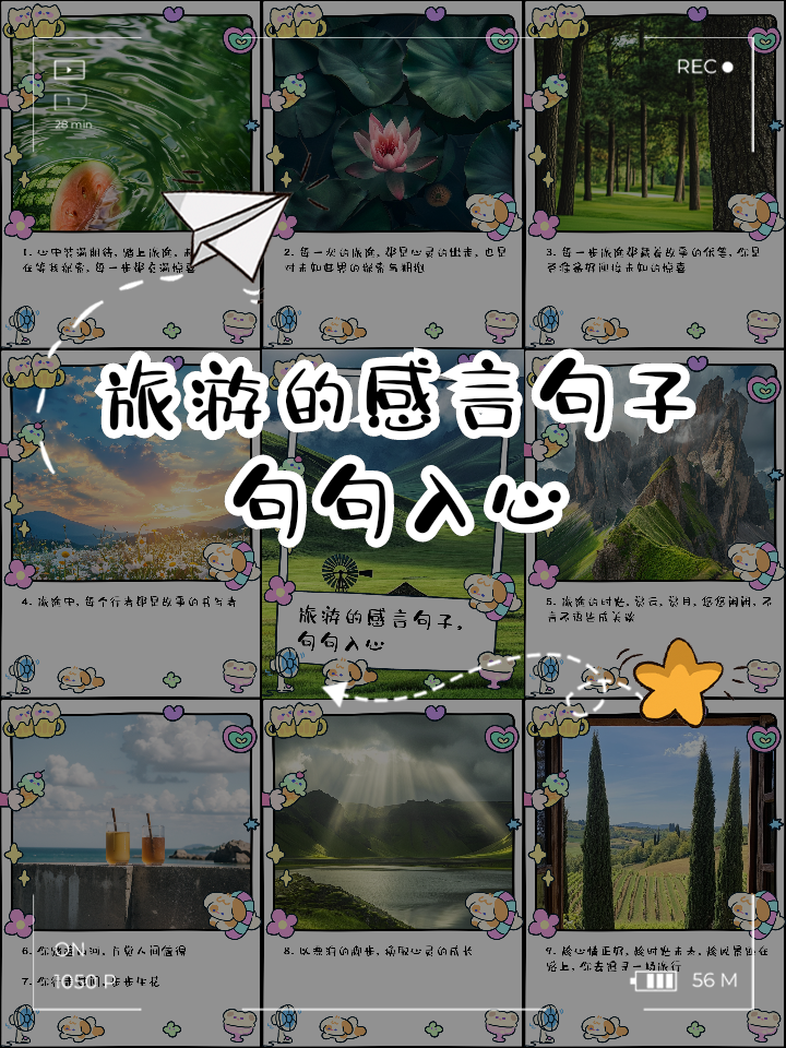 旅游的句子短句唯美,旅行最走心的句子