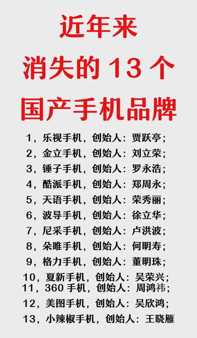 手机品牌大全,2025最建议买的手机