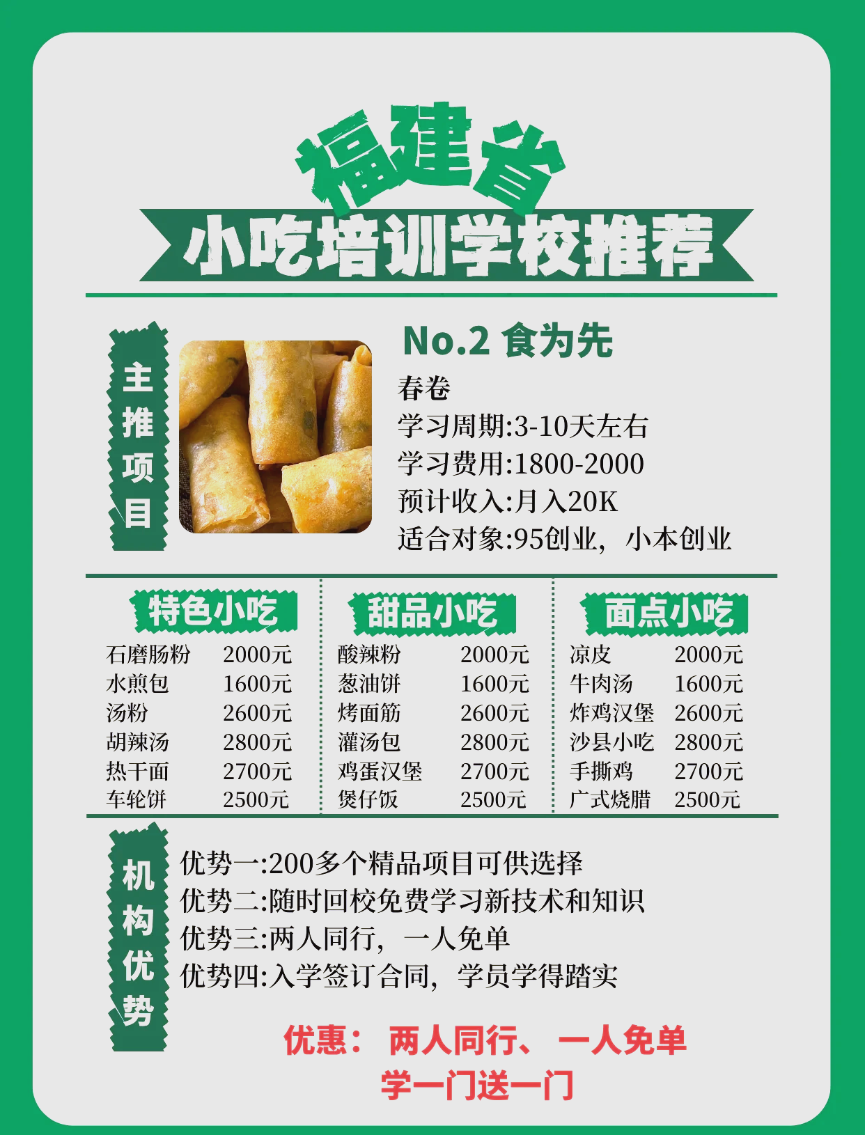 小吃培训,小吃培训学校