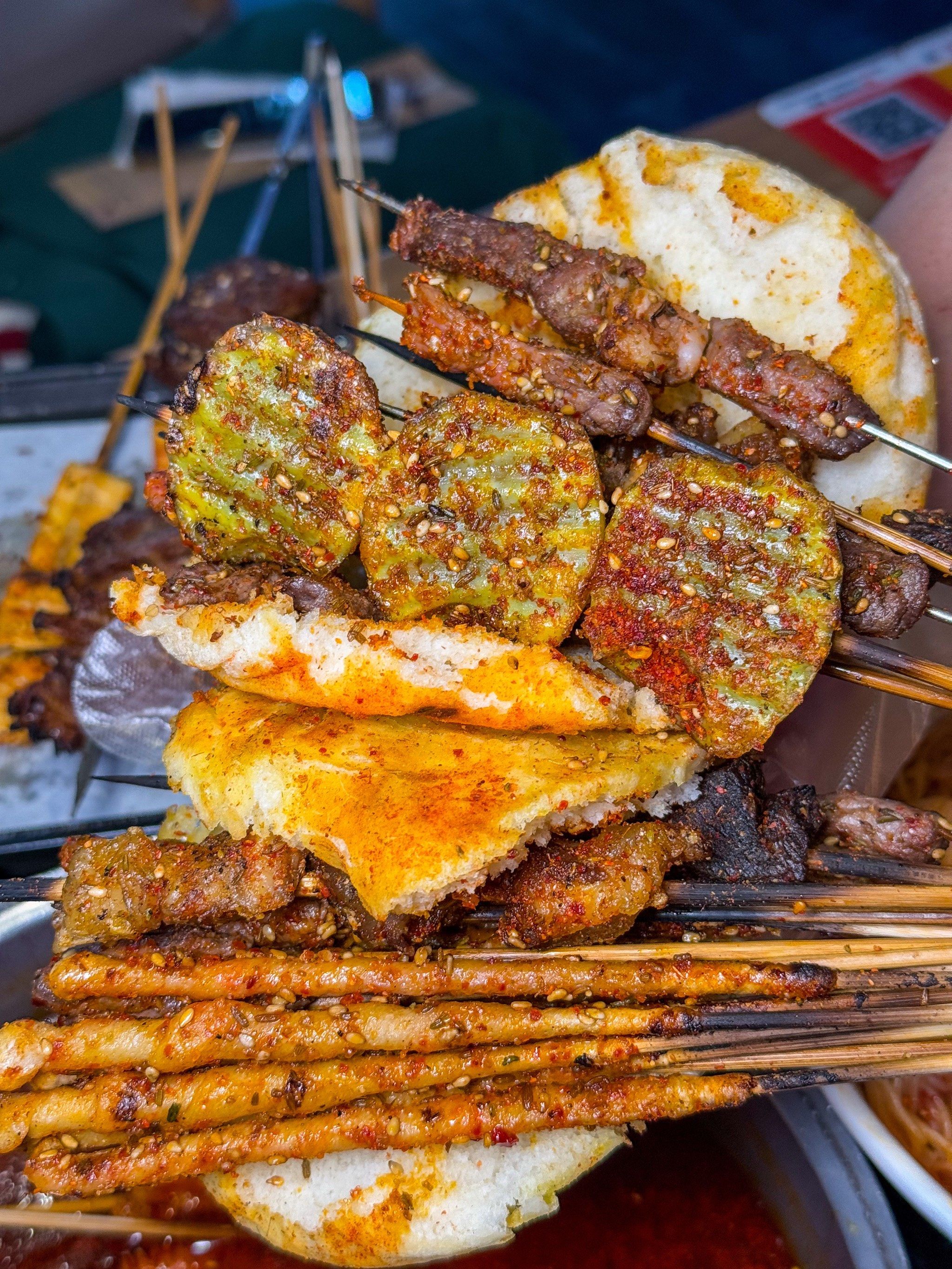 亚运村美食,韩国记者狂晒杭州亚运村美食