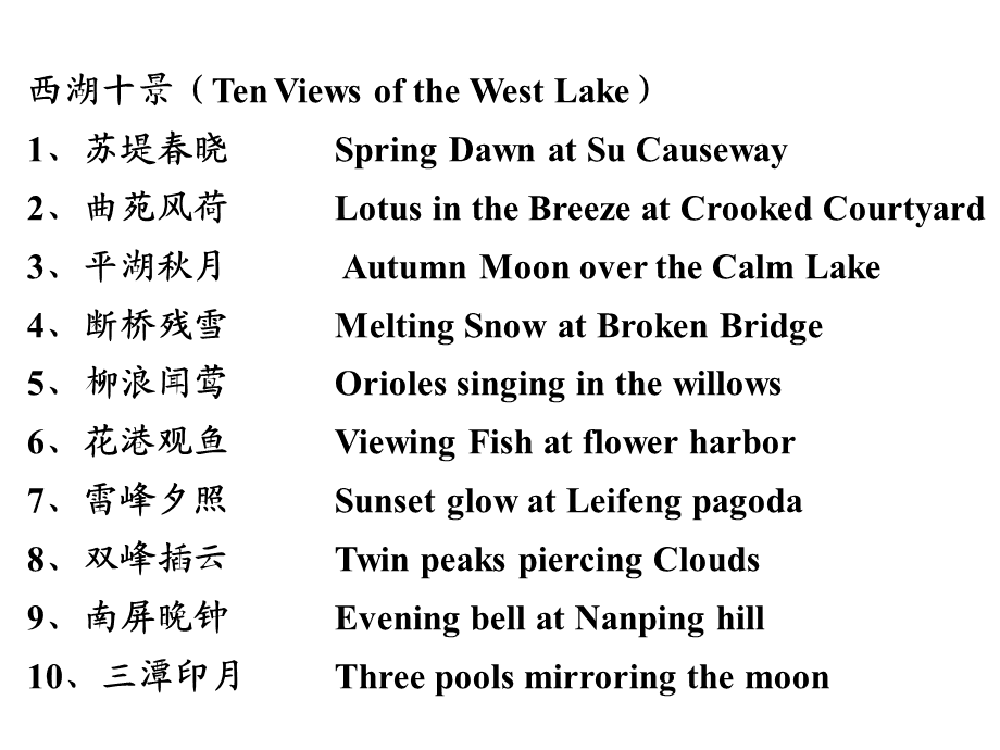 旅游景点翻译,旅游景点翻译错误例子