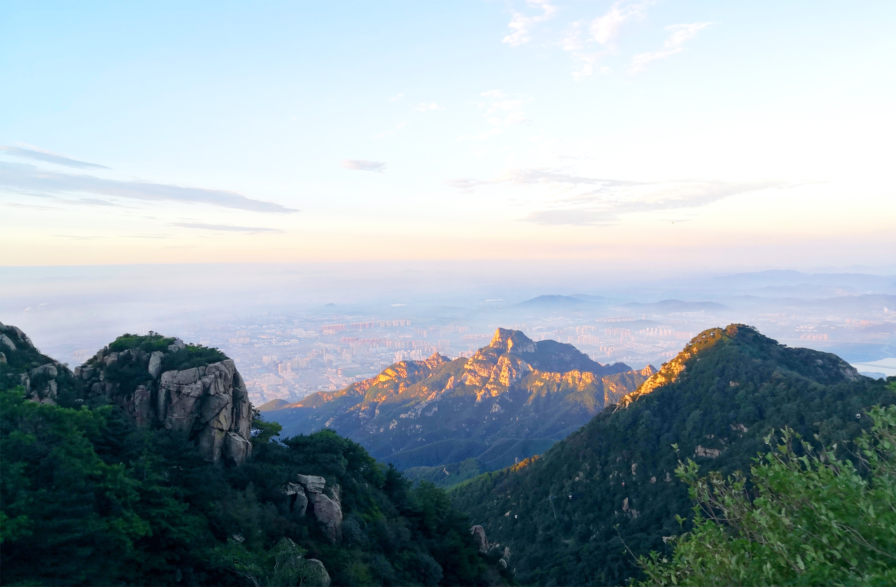 泰山风景,山东泰山旅游必去十大景点