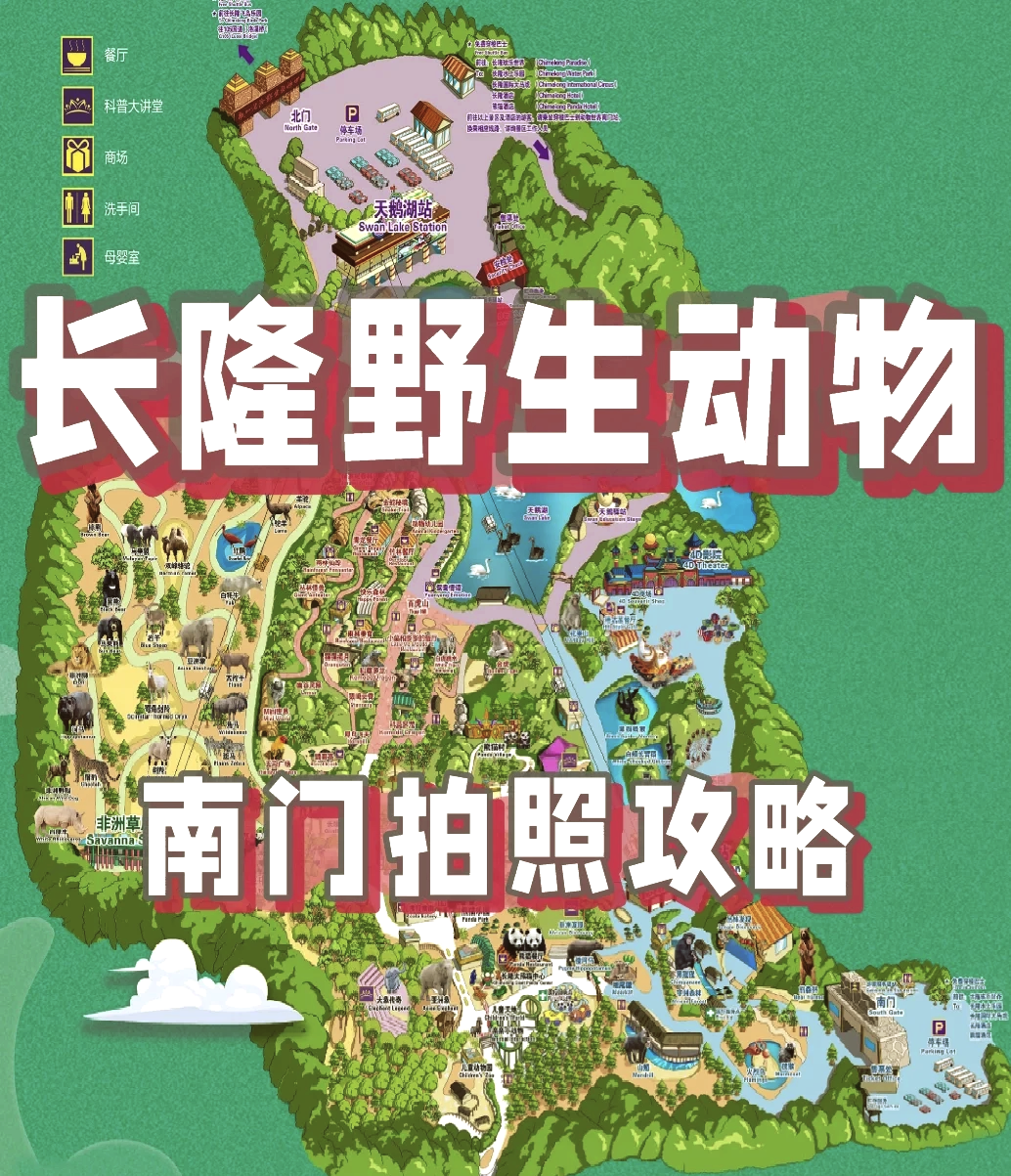 长隆野生动物园攻略,长隆野生动物园攻略南门进