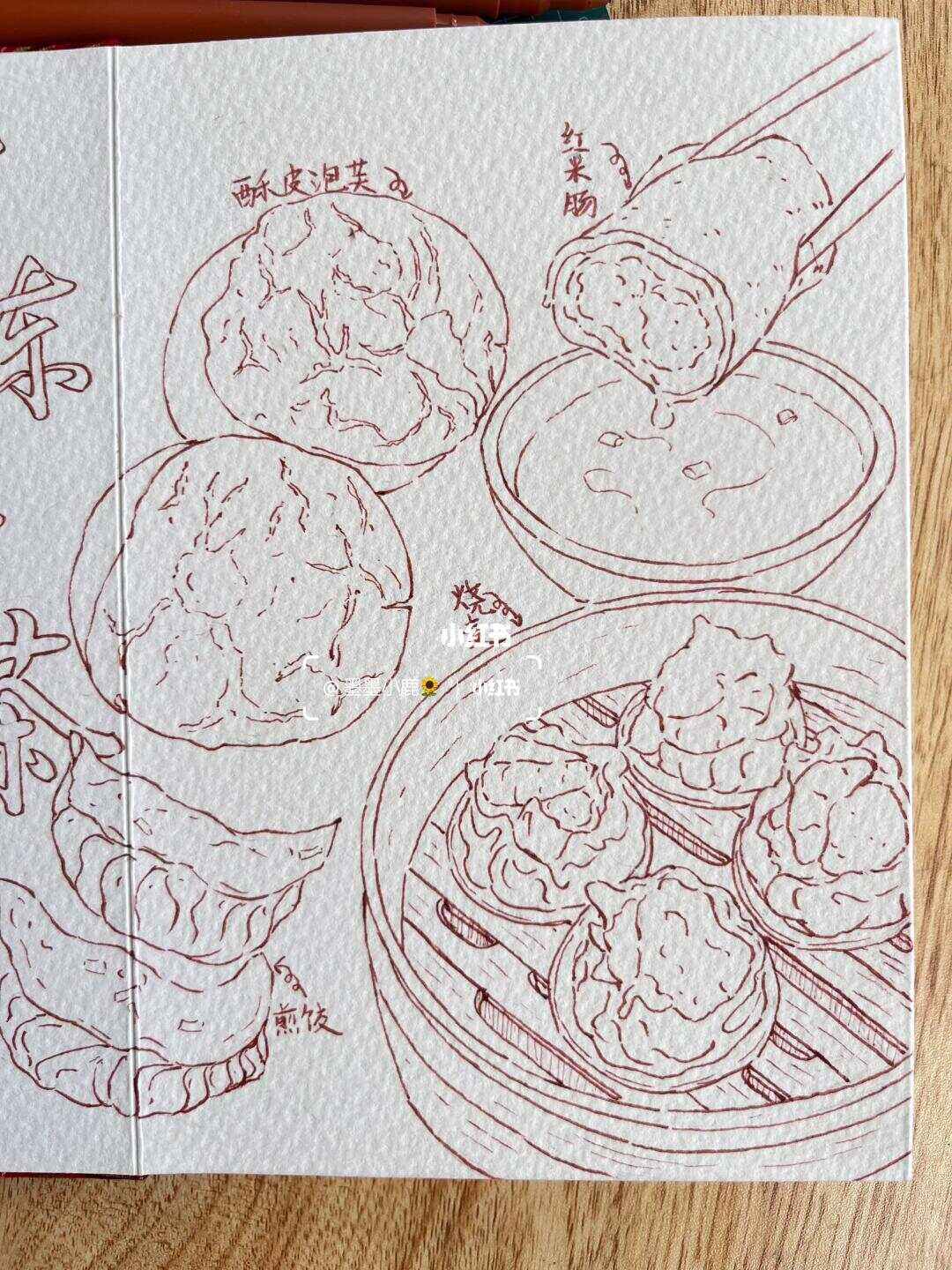 美食制作过程图片绘画,美食制作过程图片绘画简单