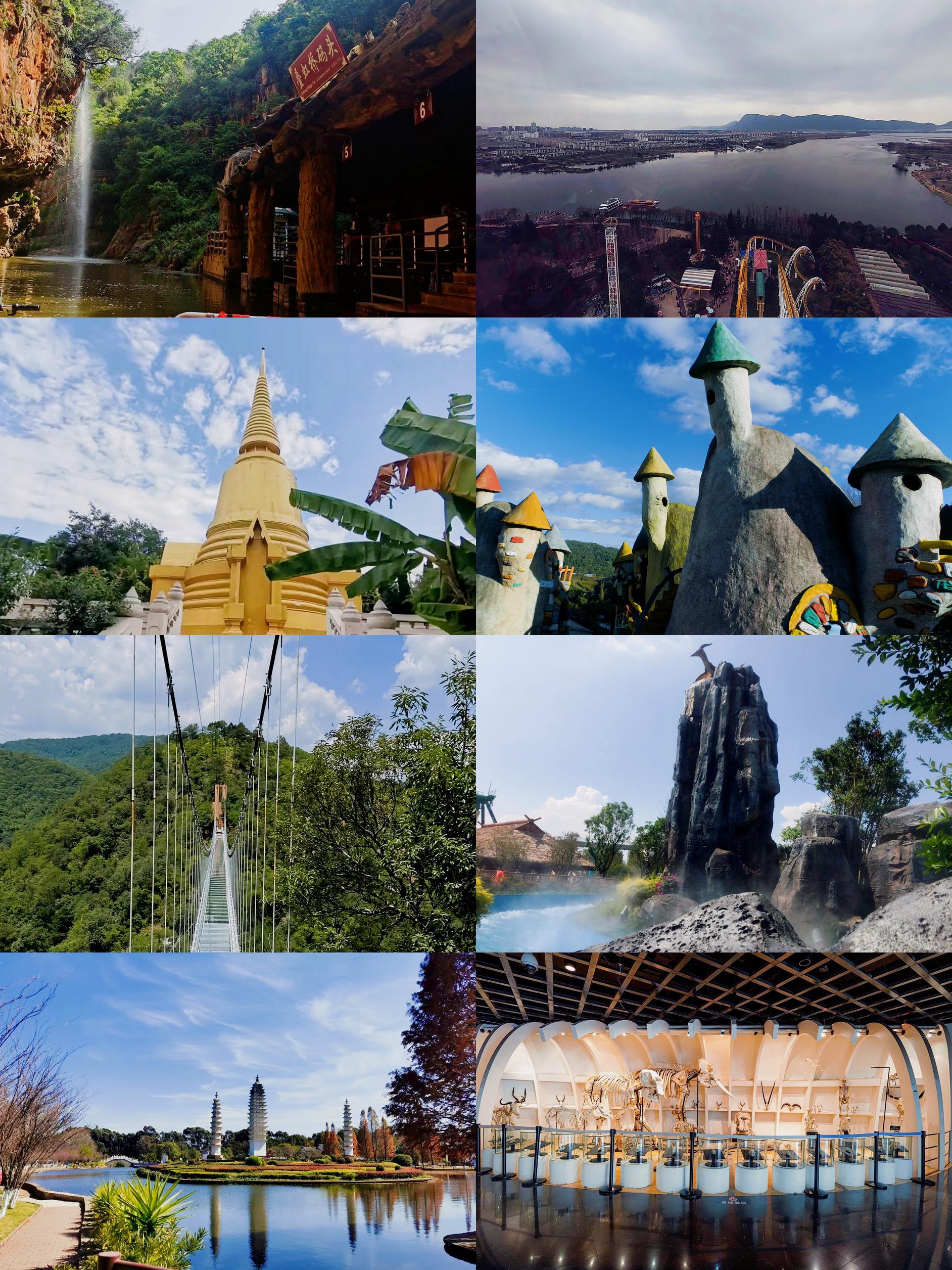 昆明景点排行榜,昆明旅游必去十大景点