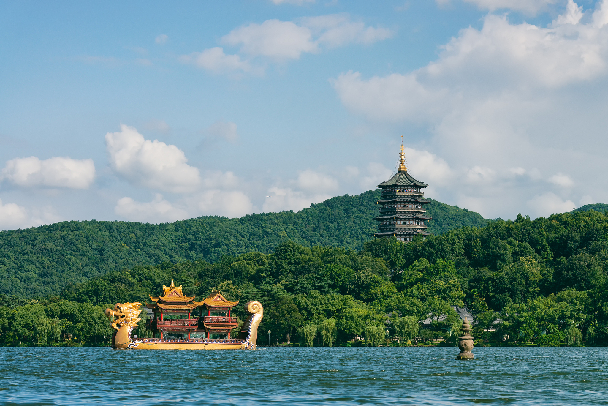 杭州西湖旅游景点,杭州西湖旅游景点路线