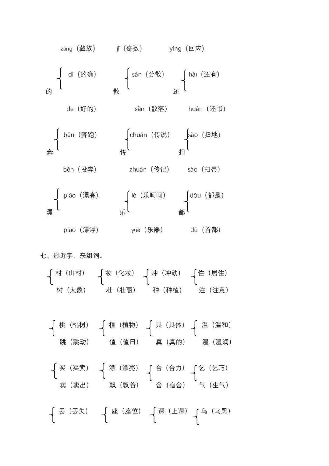 种的组词,种的多音字组词3个