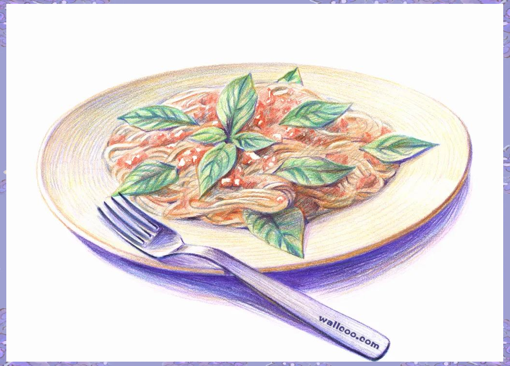 美食图片绘画图简单的,简笔画美食图片
